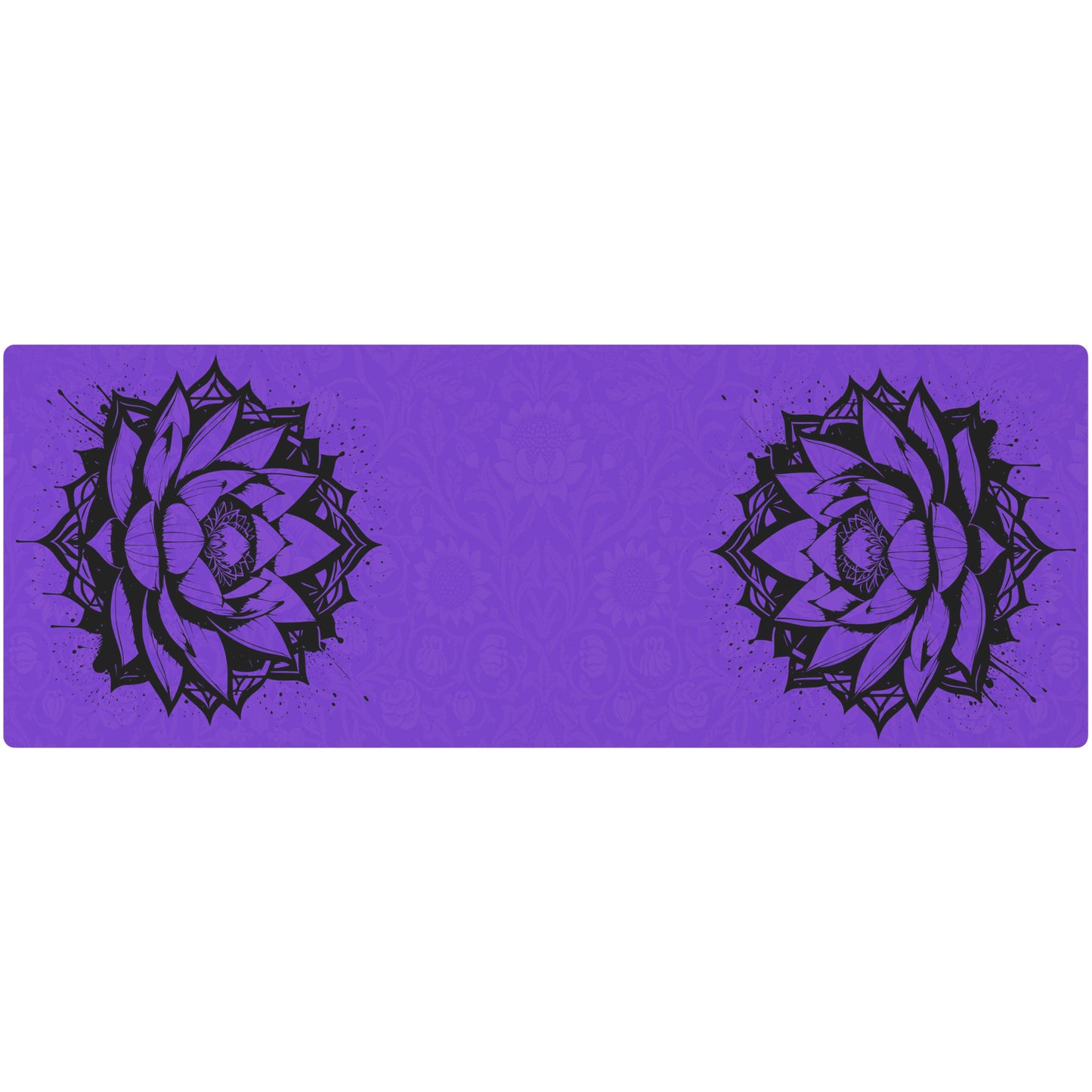 Lotus Flower - Purple/Black