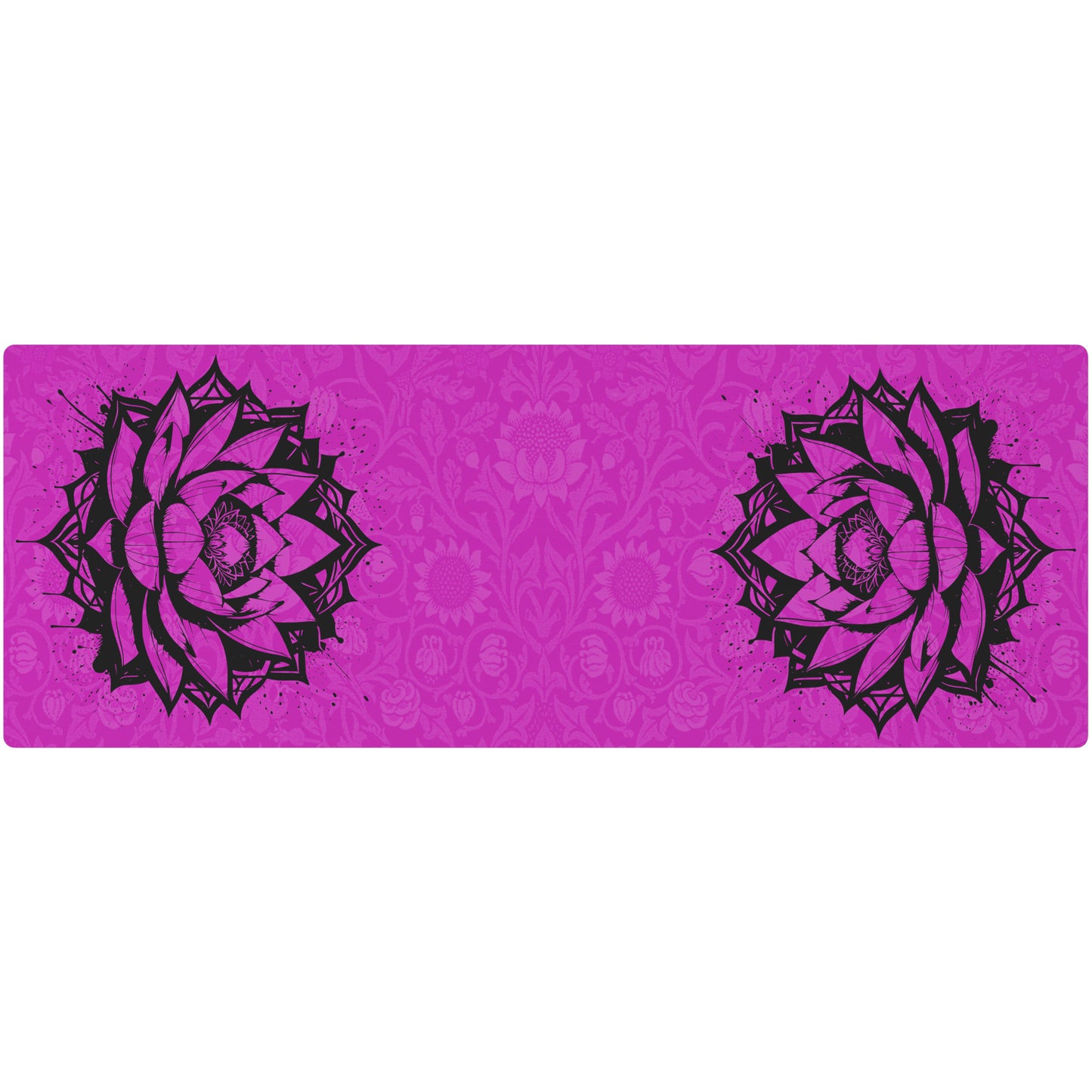 Lotus Flower - Pink/Black