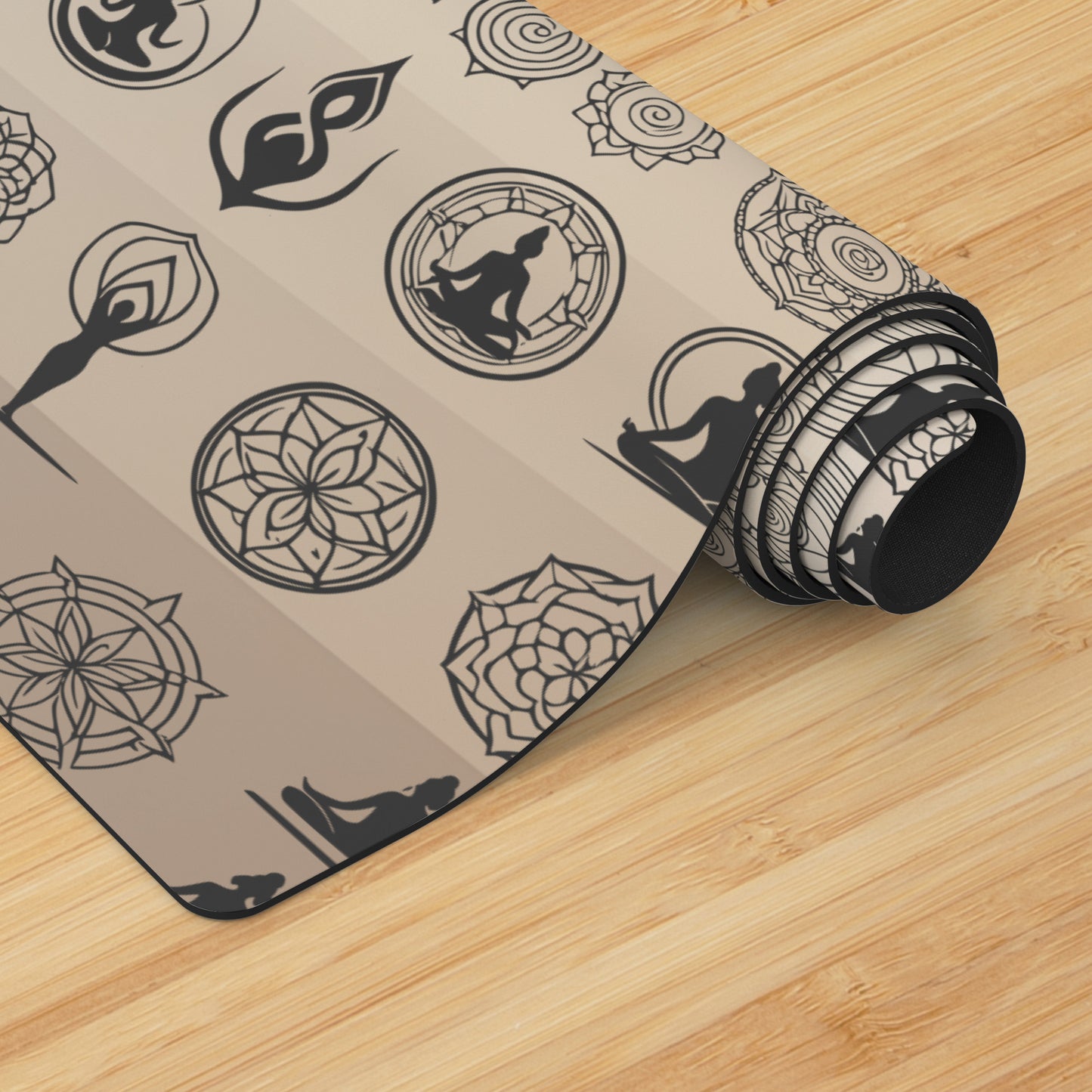 Yogi Pattern - Creme