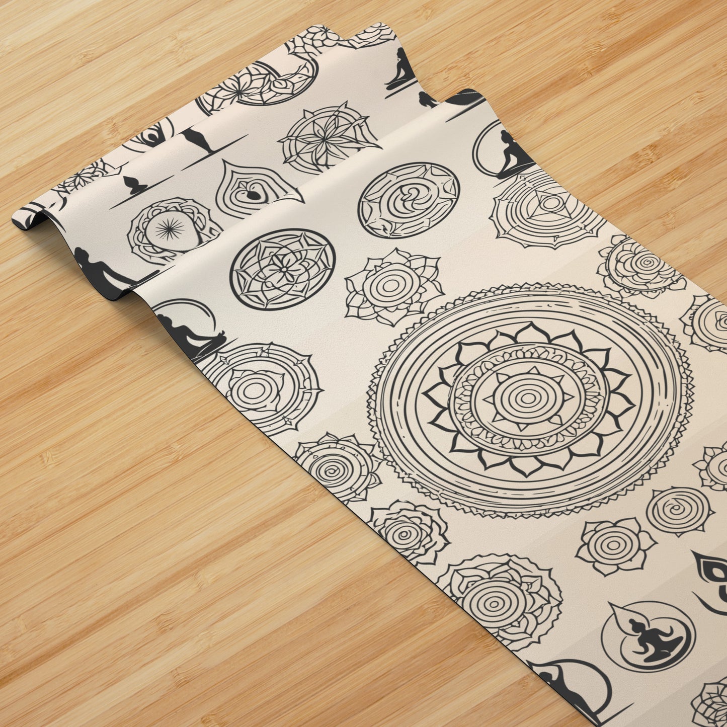 Yogi Pattern - Creme
