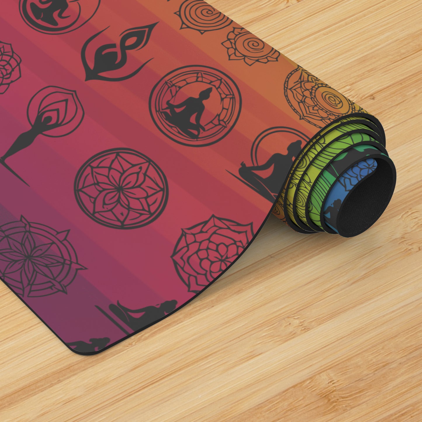 Yogi Pattern - Rainbow