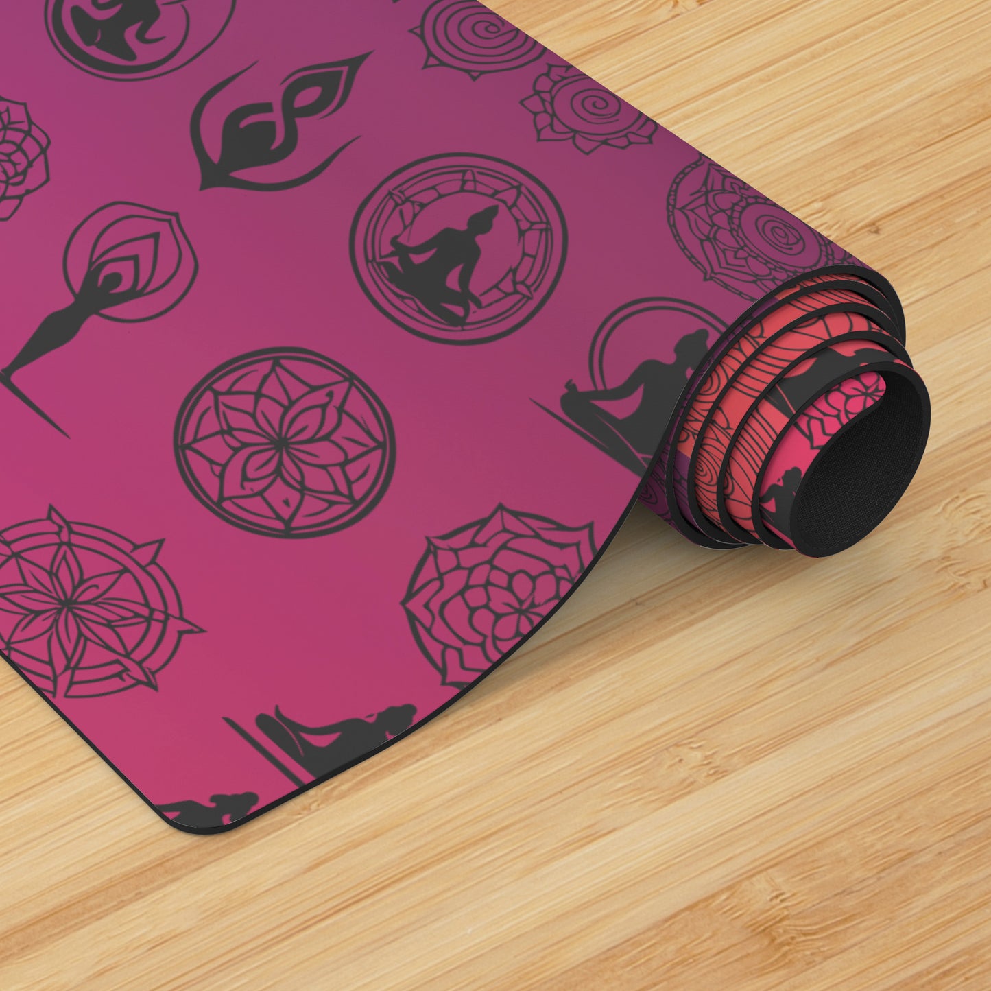 Yogi Pattern - Red
