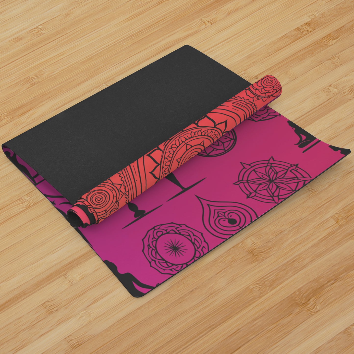 Yogi Pattern - Red