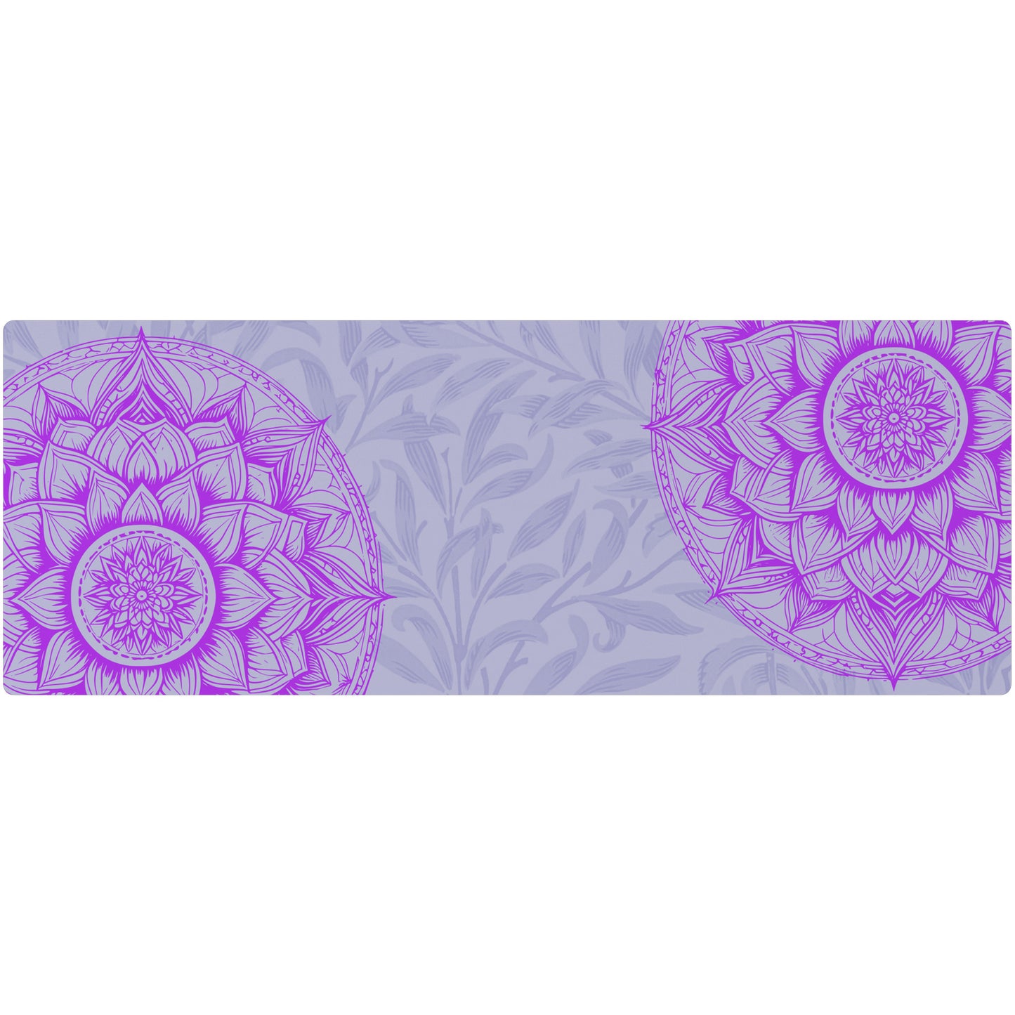 Mandala Flower - Gray/Purple