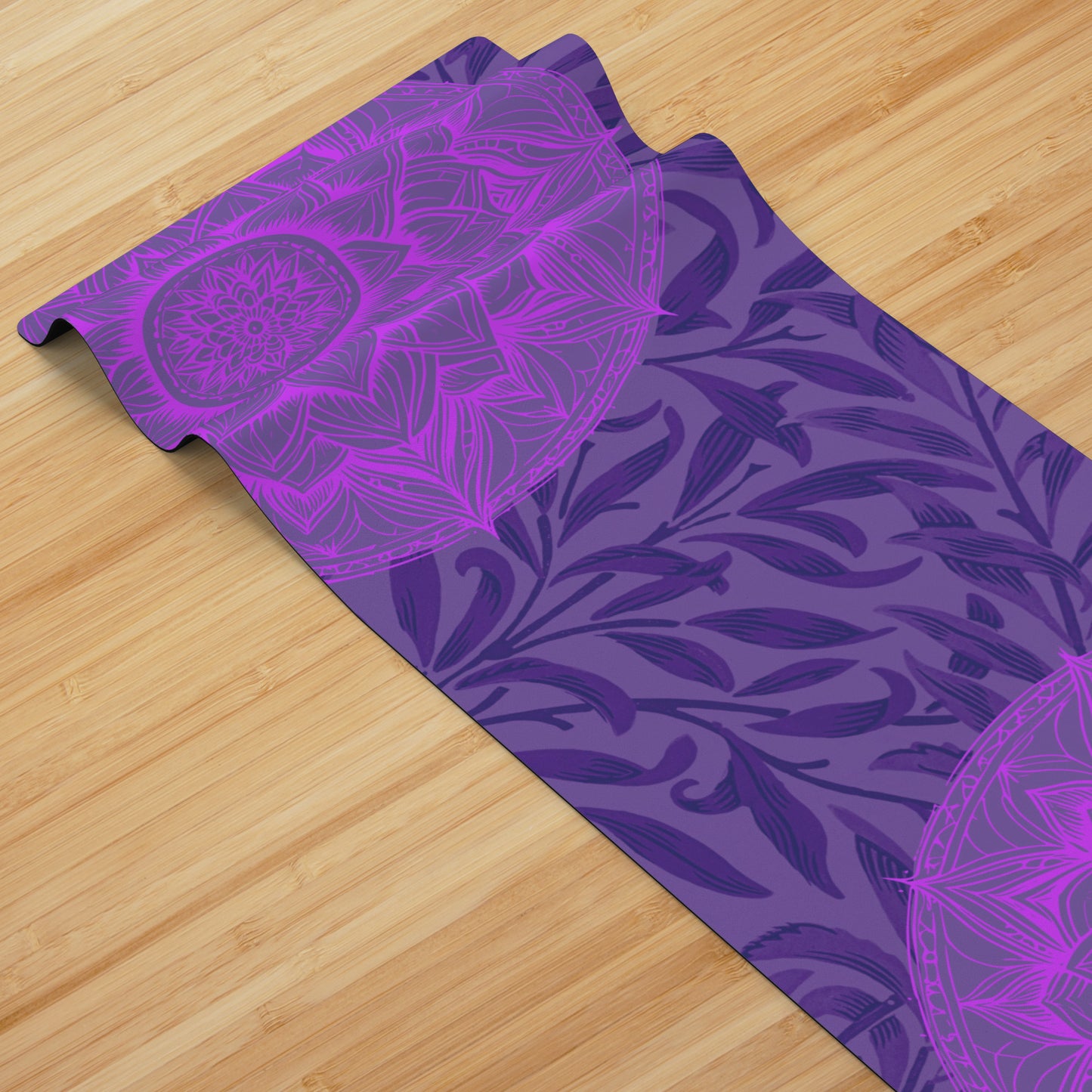 Mandala Flower - Purple/Purple