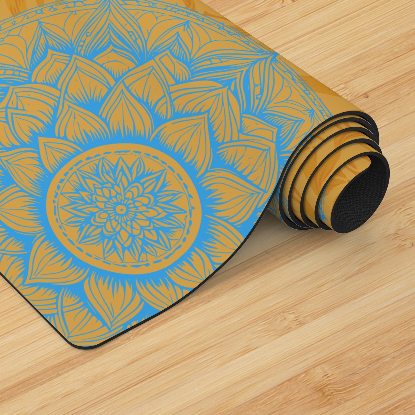 Mandala Flower - Gold/Slate