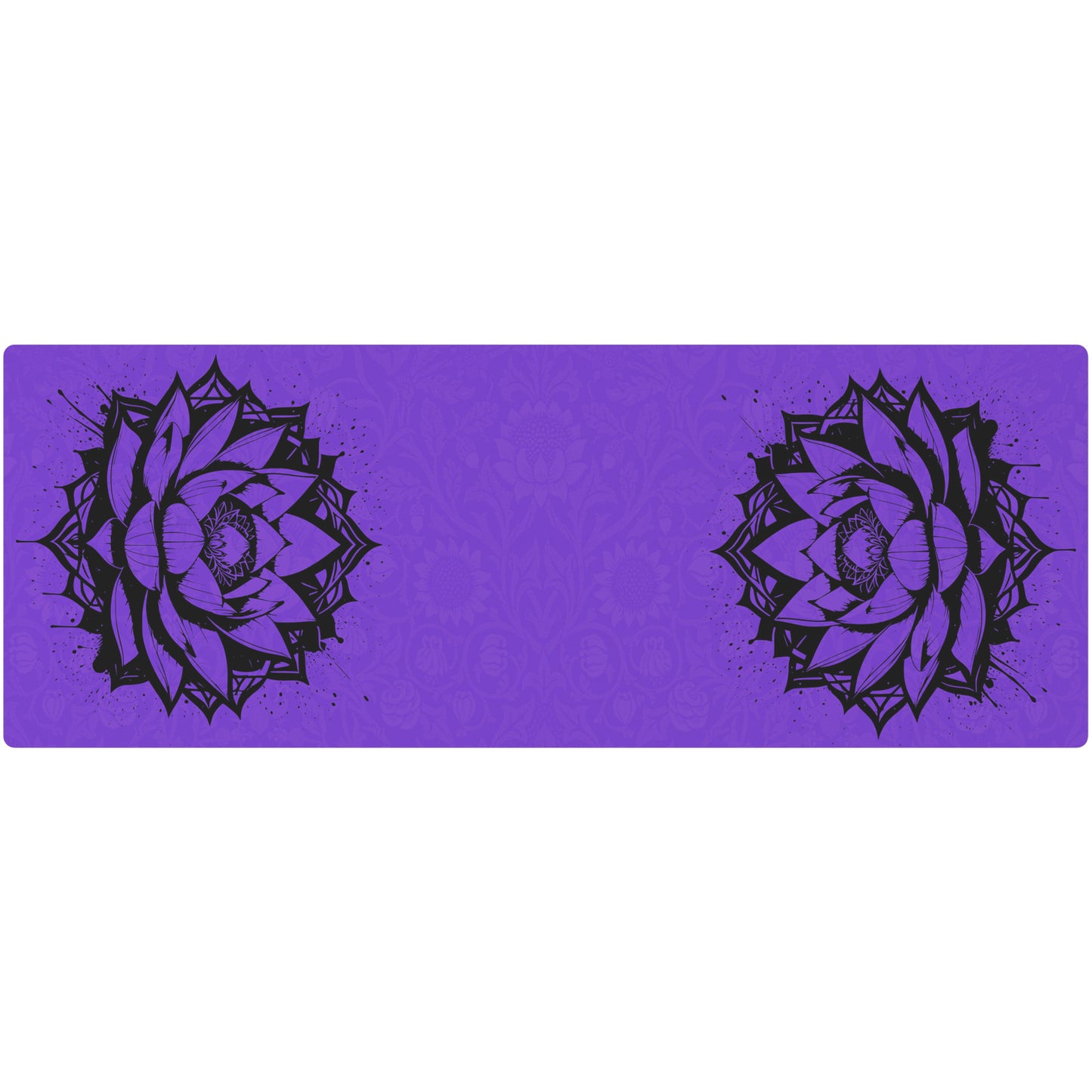 Lotus Flower - Purple/Black