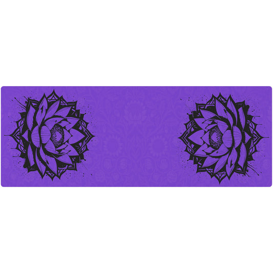 Lotus Flower - Purple/Black