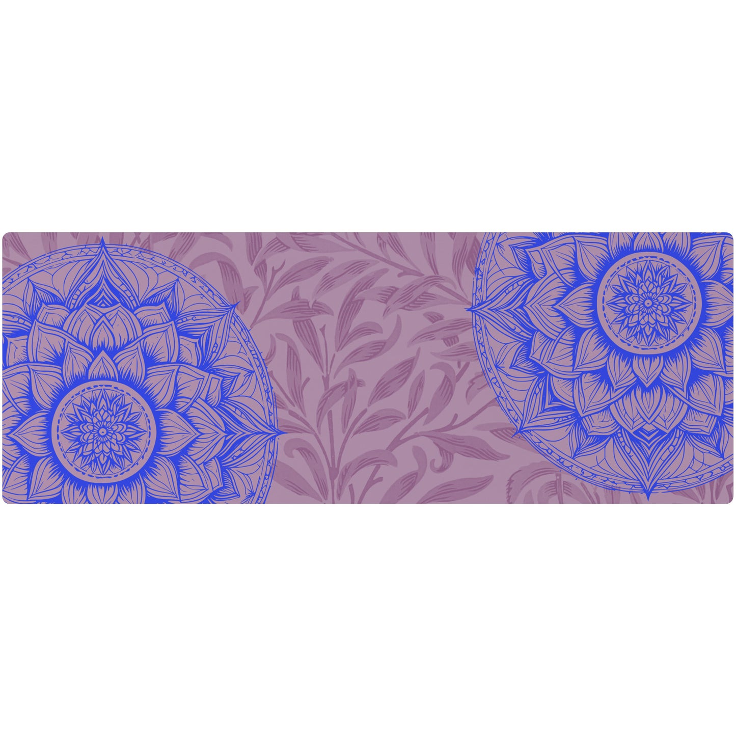 Mandala Flower - Mauve/Indigo