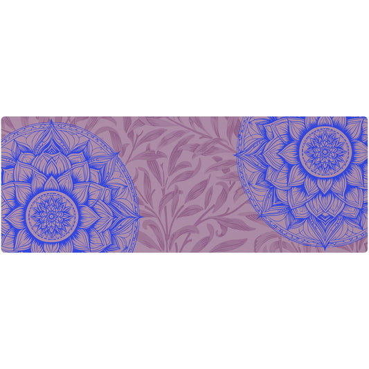 Mandala Flower - Mauve/Indigo