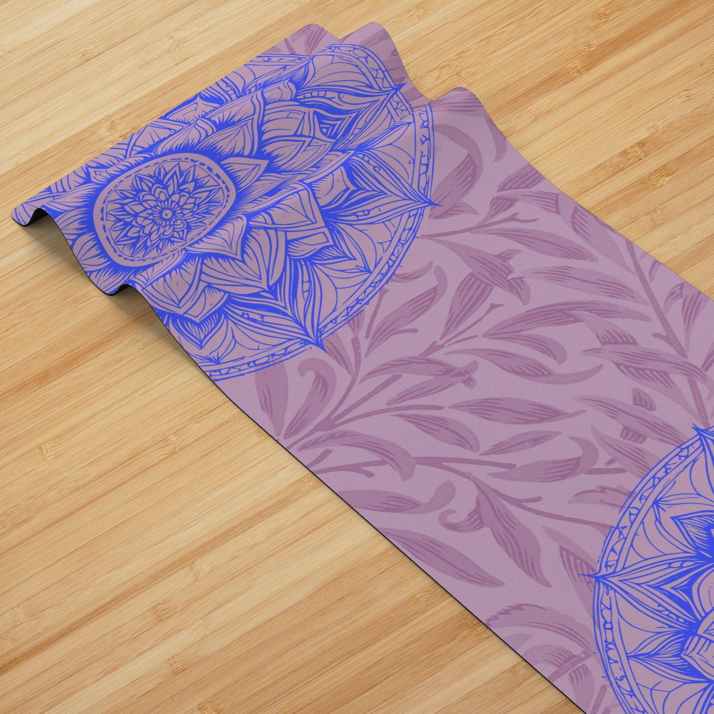 Mandala Flower - Mauve/Indigo