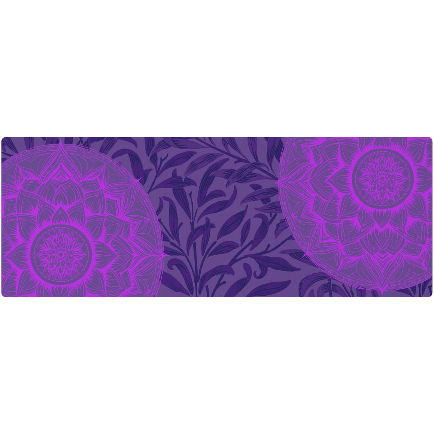 Mandala Flower - Purple/Purple