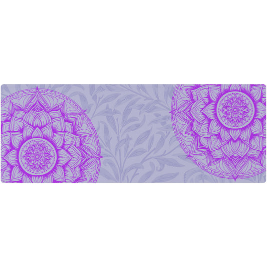 Mandala Flower - Gray/Purple